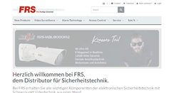 Desktop Screenshot of frs-online.de